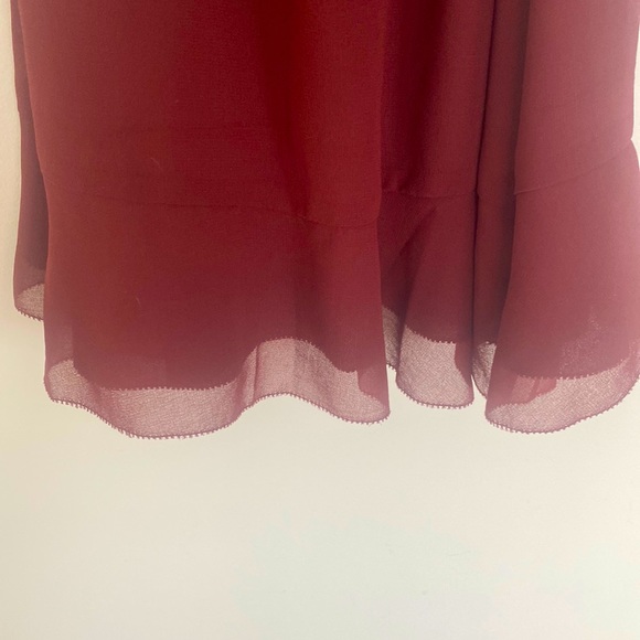 Aritzia Ruffle Wrap Dress - Picture 7 of 7